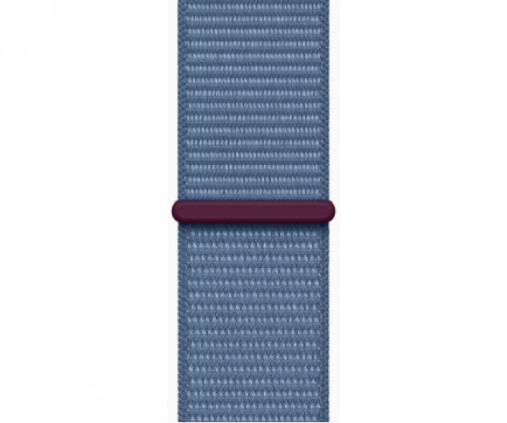 Apple Watch Series 9 GPS 41mm Silver Aluminum Case Winter Blue Sport Band (MR923)